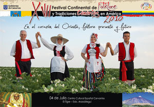  Cartel promocional del XVII Festival de Tradiciones de El Tigre.