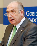  El rector de la Universidad de Oviedo, Vicente Gotor.