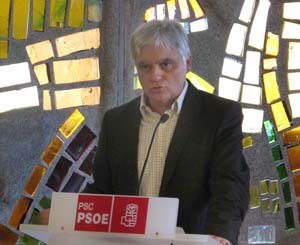  El candidato socialista a la Presidencia de Canarias, José Miguel Pérez García.