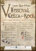  Imagen del cartel del V Festival Celta Rock.