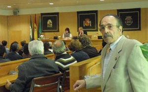  Manuel Ramírez representó a ASER en la Diputación de Sevilla.
