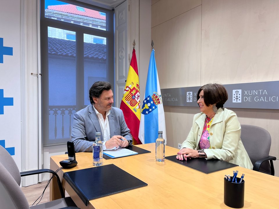 Rodríguez Miranda con Asociación Hijos de Galicia en Sestao